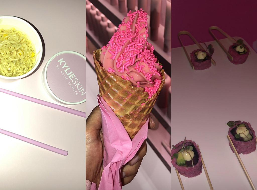 Kylie Jenner Party, Kylie Skin